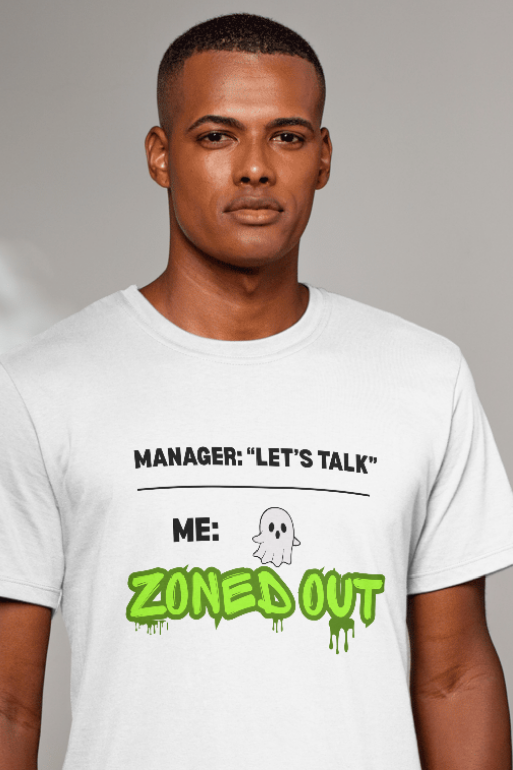 Spooky Manager Sleeve T-shirt