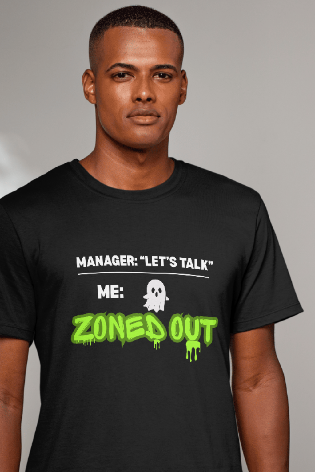 Spooky Manager Sleeve T-shirt