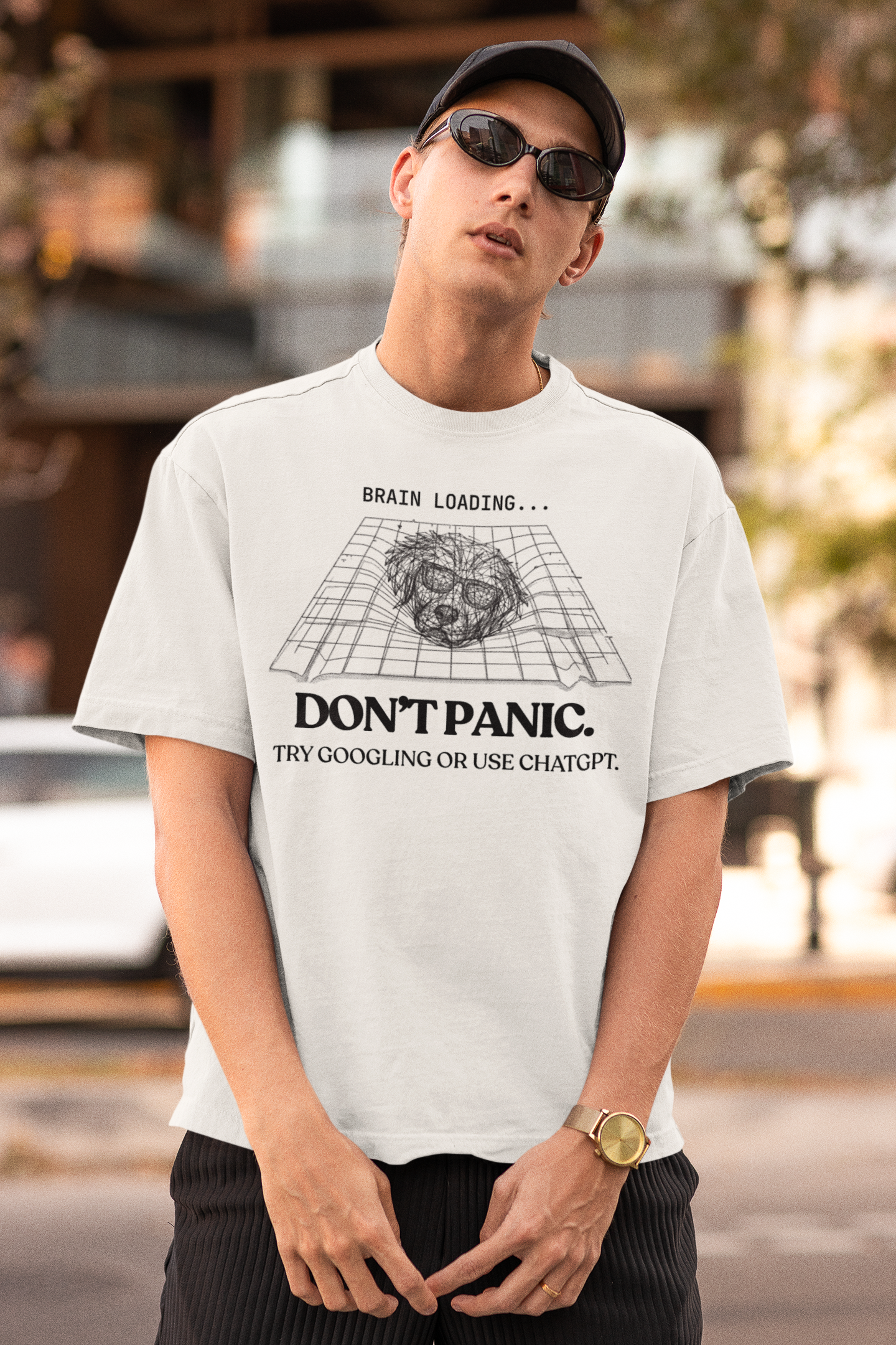 Brain Panic | Oversized Tee
