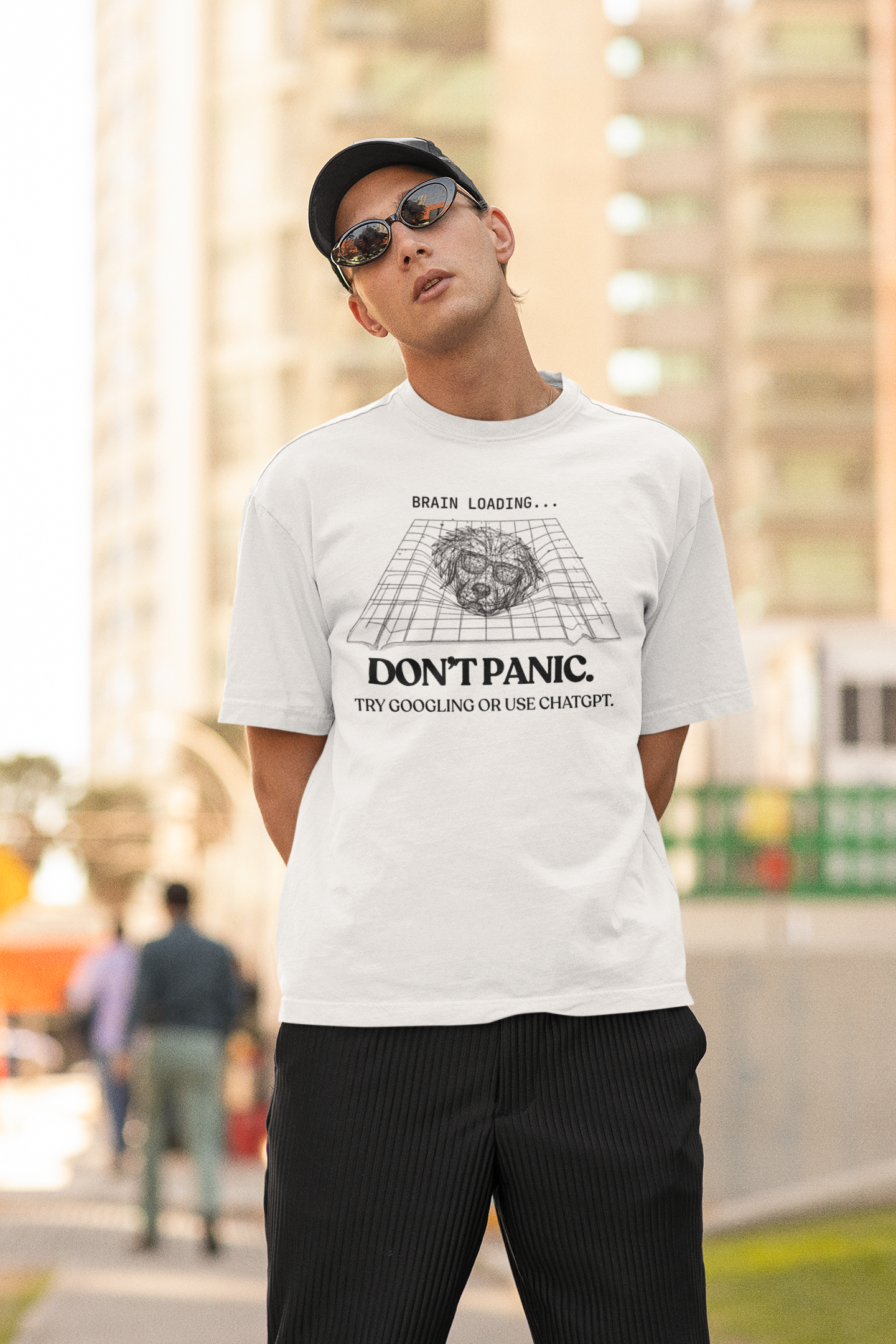 Brain Panic | Oversized Tee