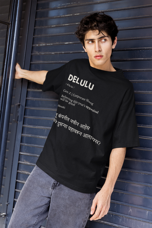 Delulu | Oversized Tee