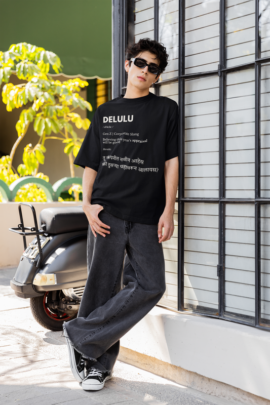 Delulu | Oversized Tee