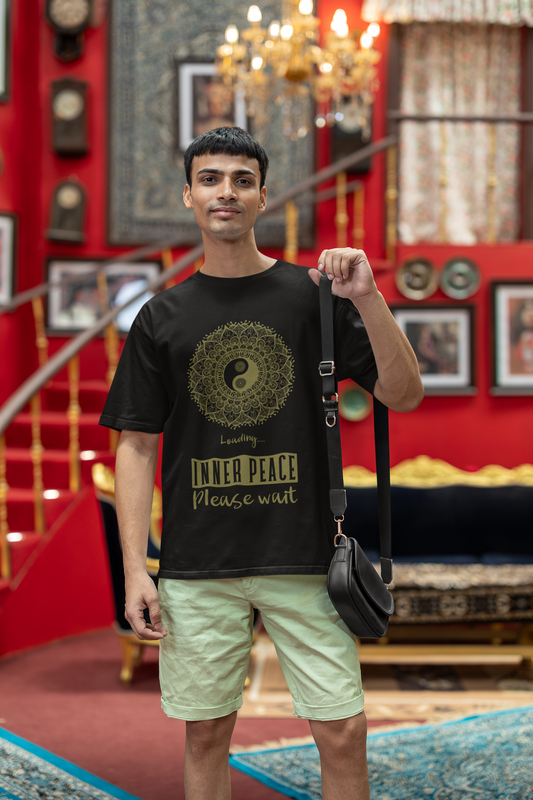 Oversized Graphic T-Shirt – Inner Peace