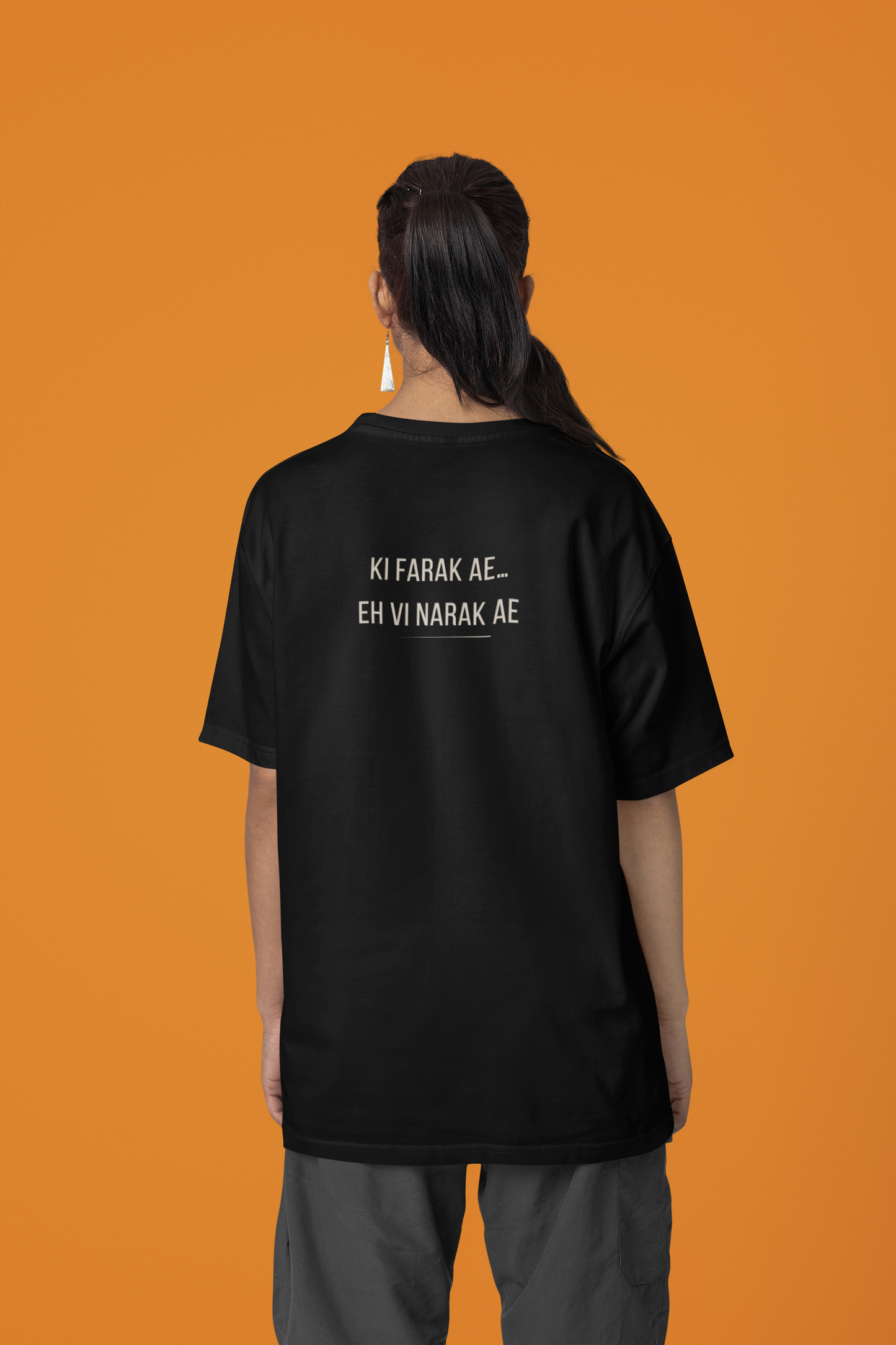 Narak | Punjabi Oversized Tee