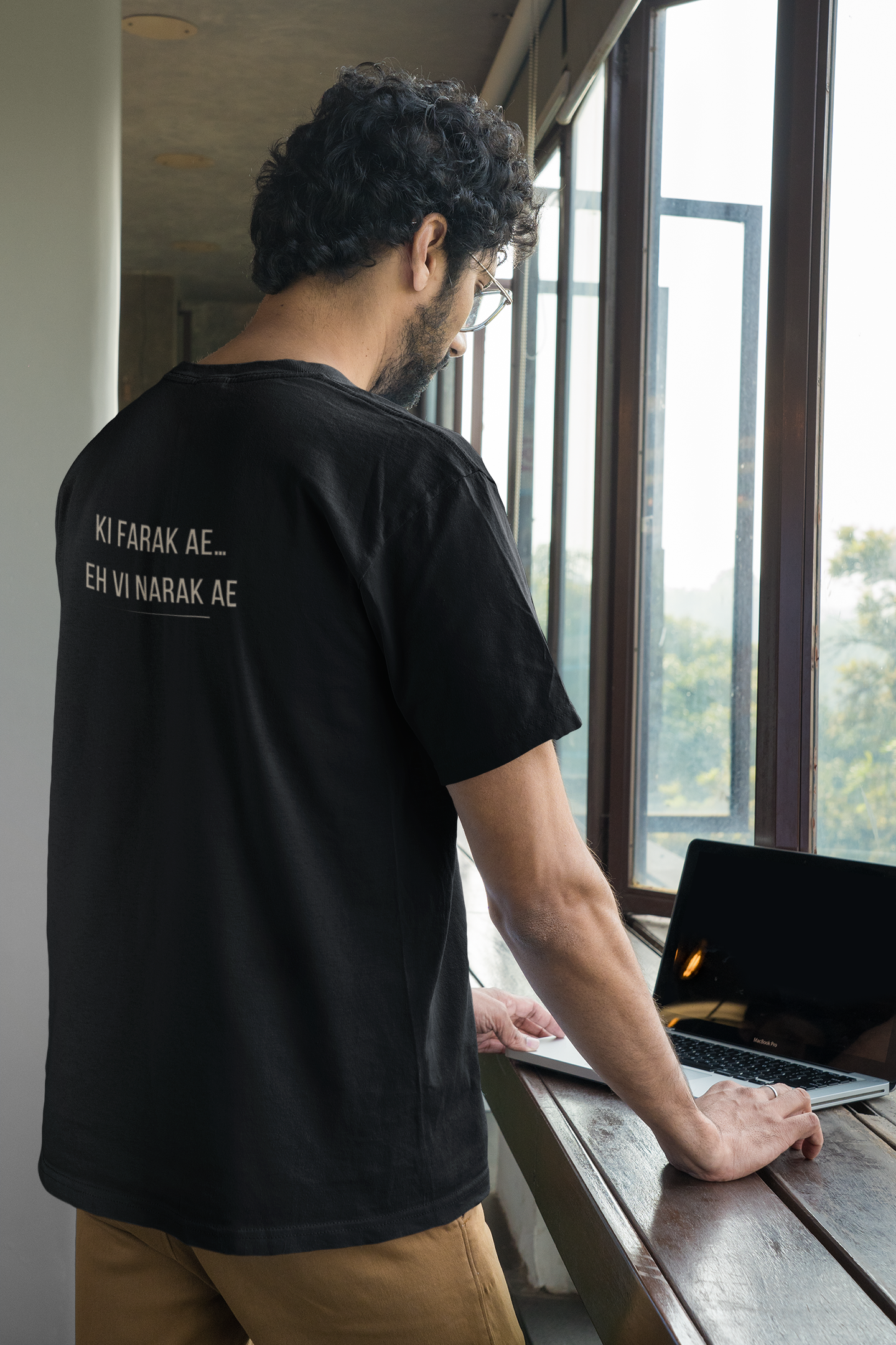 Narak | Punjabi Oversized Tee