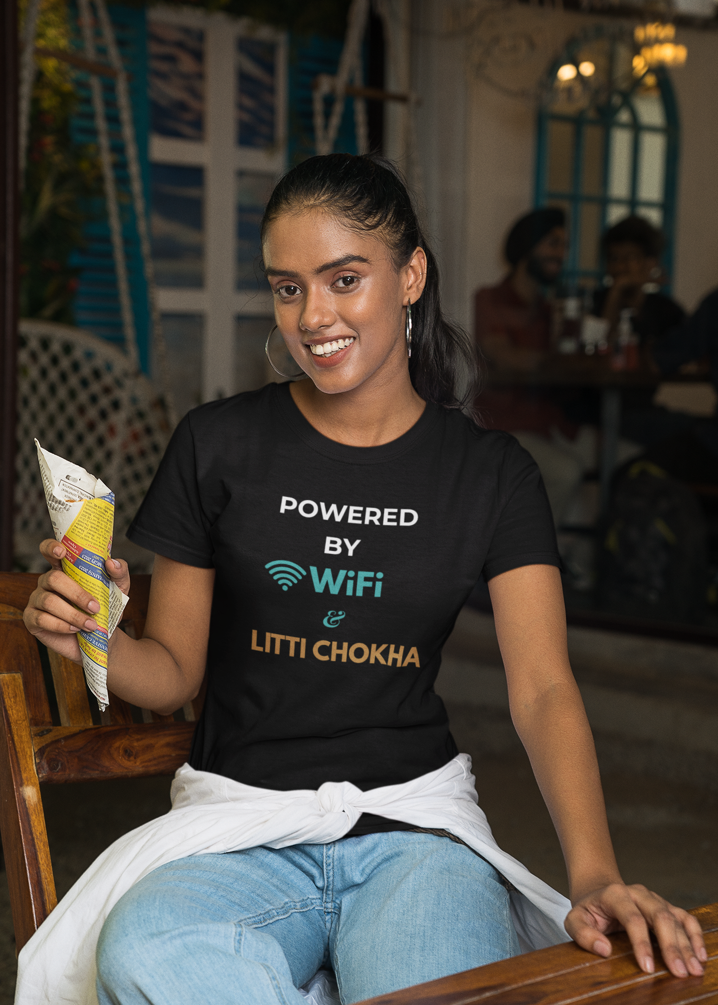 Litti Powered | Bihar Oversized Tee